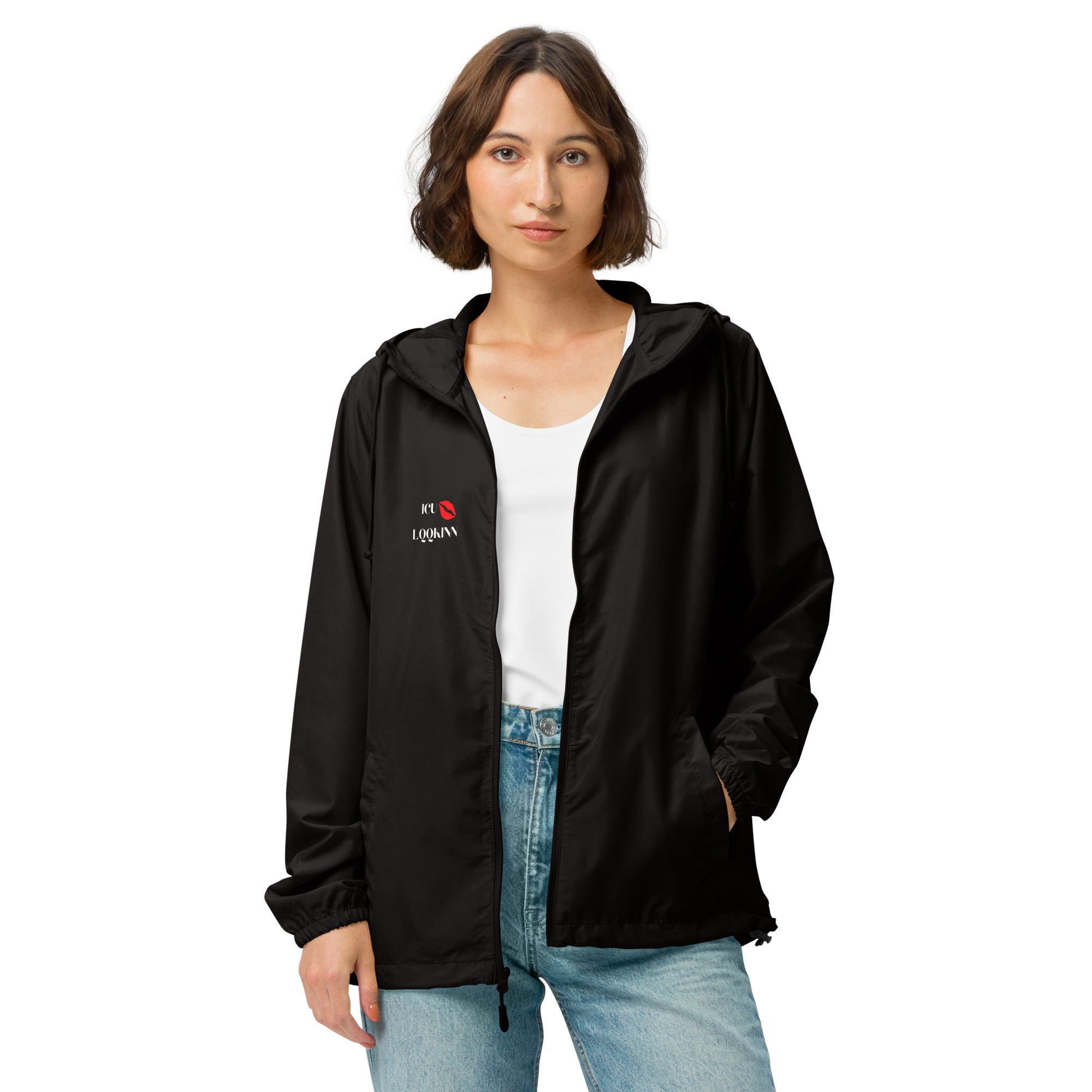 Unisex lightweight zip up windbreaker – ICU LQQKINN